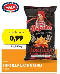 ALDI Pata tortilla extra chili offerta