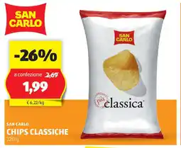 ALDI San carlo chips classiche offerta