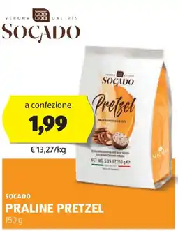 ALDI Socado praline pretzel offerta