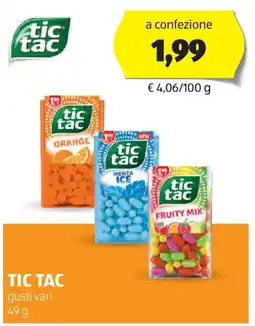 ALDI TIC TAC gusti vari offerta