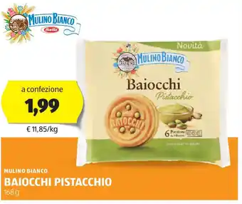 ALDI Mulino bianco baiocchi pistacchio offerta