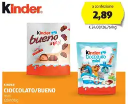 ALDI Kinder cioccolato/bueno offerta