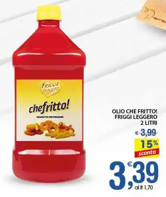 Qui Discount Olio che fritto! friggi leggero offerta