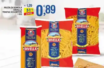 Qui Discount Pasta di semola divella trafile assortite offerta