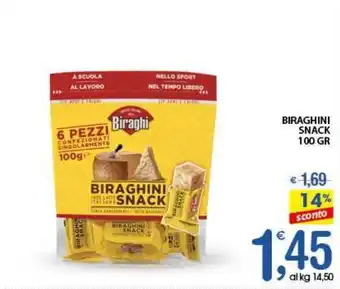 Qui Discount Biraghini snack offerta