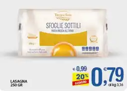 Qui Discount Lasagna offerta