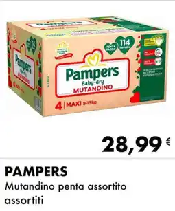 Iper Tosano PAMPERS Mutandino penta assortito assortiti offerta