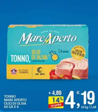 Qui Discount Tonno mare aperto olio di oliva offerta