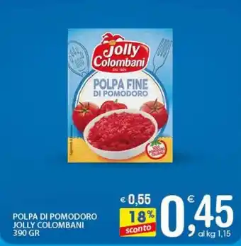 Qui Discount Polpa di pomodoro jolly colombani offerta