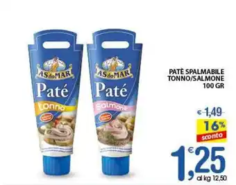 Qui Discount Patè spalmabile tonno/salmone offerta