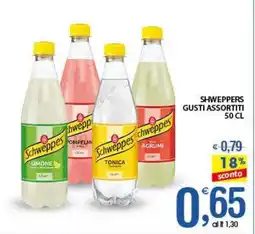 Qui Discount Shweppers gusti assortiti offerta