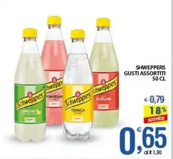 Qui Discount Shweppers gusti assortiti offerta