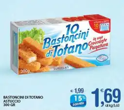 Qui Discount Bastoncini di totano astuccio offerta