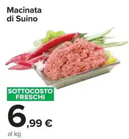 Carrefour Market Macinata di Suino offerta