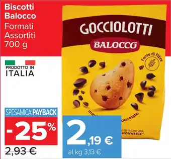 Carrefour Market Biscotti Balocco offerta