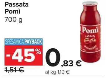 Carrefour Market Passata Pomì offerta