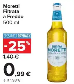 Carrefour Market Moretti Filtrata a Freddo offerta