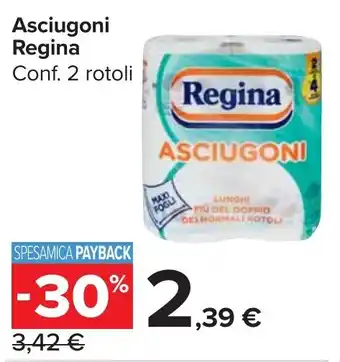 Carrefour Market Asciugoni Regina offerta