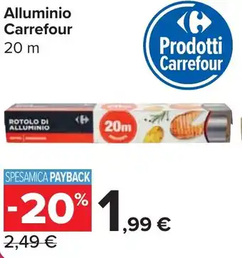 Carrefour Market Alluminio Carrefour offerta