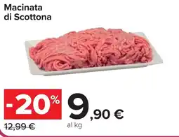 Carrefour Macinata di Scottona offerta