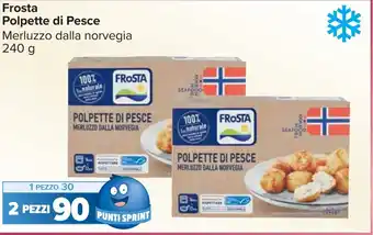 Carrefour Market Frosta Polpette di Pesce offerta