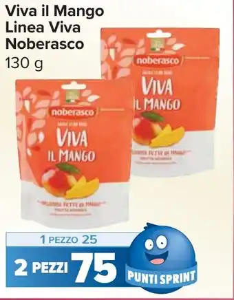 Carrefour Market Viva il Mango Linea Viva Noberasco offerta