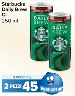 Carrefour Market Starbucks Daily Brew Ci offerta