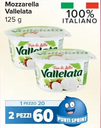 Carrefour Market Mozzarella Vallelata offerta