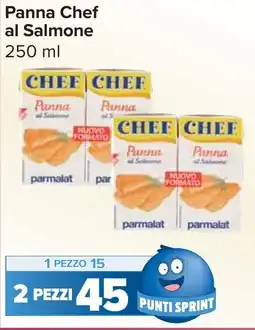 Carrefour Market Panna Chef al Salmone offerta