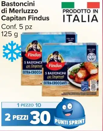 Carrefour Market Bastoncini di Merluzzo Capitan Findus offerta