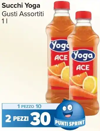 Carrefour Market Succhi Yoga offerta