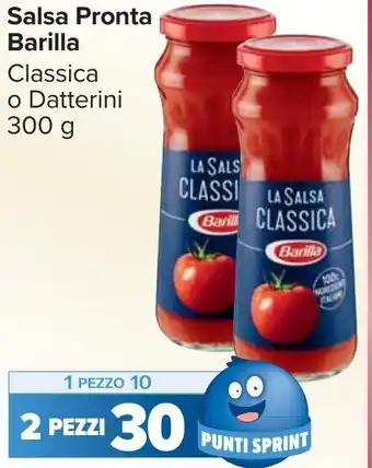 Carrefour Market Salsa Pronta Barilla offerta