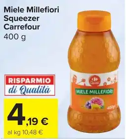 Carrefour Market Miele Millefiori Squeezer Carrefour offerta