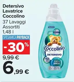 Carrefour Market Detersivo Lavatrice Coccolino offerta