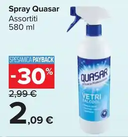 Carrefour Market Spray Quasar offerta