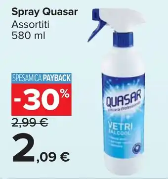 Carrefour Market Spray Quasar offerta