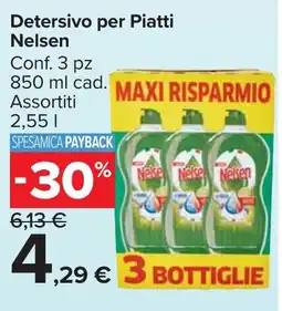 Carrefour Market Detersivo per Piatti Nelsen offerta