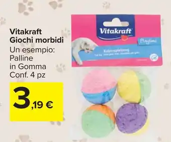 Carrefour Market Vitakraft Giochi morbidi offerta