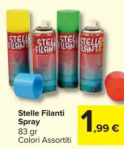 Carrefour Market Stelle Filanti Spray offerta