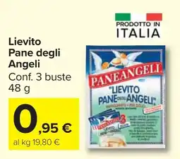 Carrefour Market Lievito Pane degli Angeli offerta