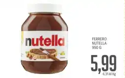 Supermercati Piccolo Ferrero nutella offerta