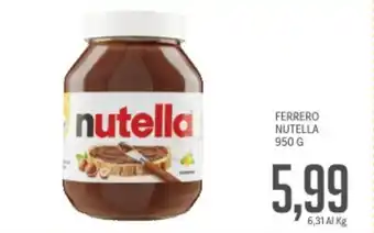 Supermercati Piccolo Ferrero nutella offerta