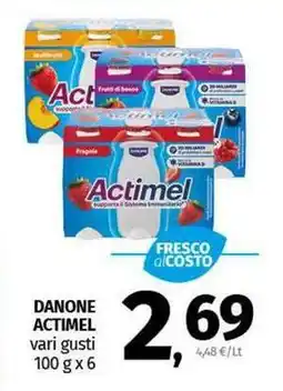 Pam Danone actimel offerta