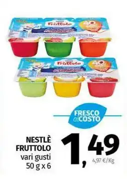 Pam Nestlè fruttolo offerta