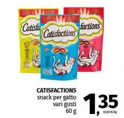 Pam CATISFACTIONS snack per gatto offerta