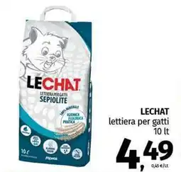 Pam LECHAT lettiera per gatti offerta