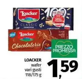 Pam LOACKER wafer vari gusti offerta