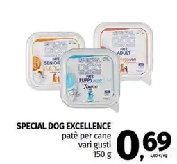 Pam SPECIAL DOG EXCELLENCE patè per cane offerta