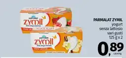 Pam PARMALAT ZYMIL yogurt senza lattosio offerta