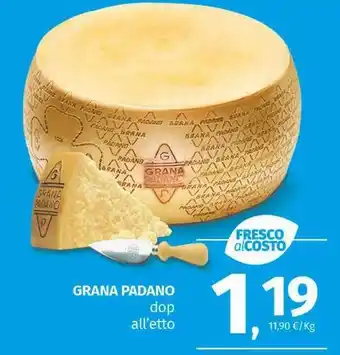 Pam GRANA PADANO dop offerta